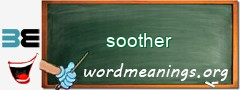WordMeaning blackboard for soother